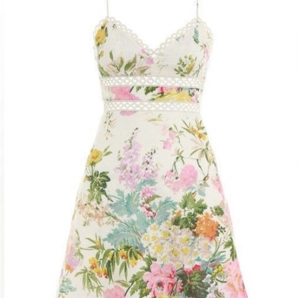 Zimmermann Heathers Floral Mini Dress Size 0